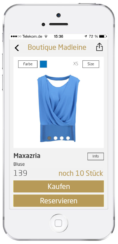 Fashboom Feature reservieren  und kaufen